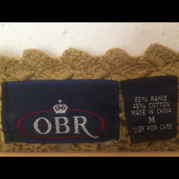 70s canyon style chartreuse crocheted vest - Picture 4 of 4